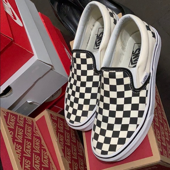 Vans Checkerboard Slip On - Picture 1 of 4